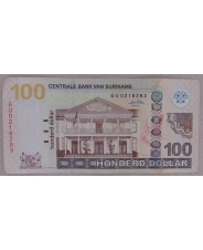 Суринам 100 долларов 2010 GU арт. 2533